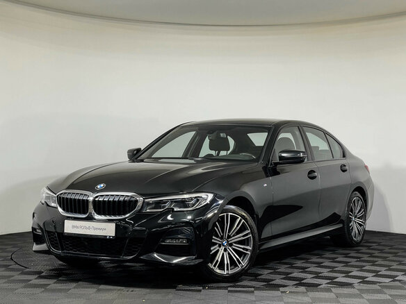 2021 BMW 3 серии 320d xDrive VII (G2x), чёрный, 3365010 рублей