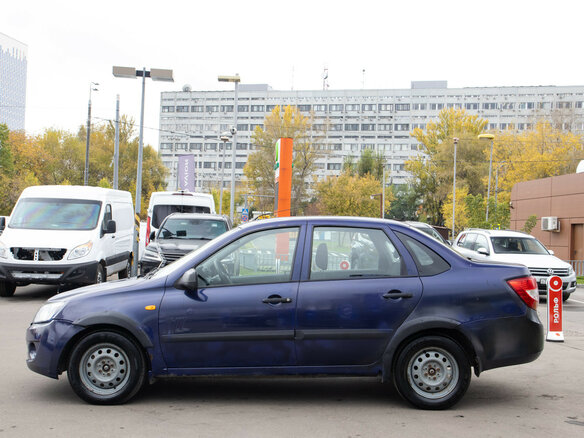 2012 Lada (ВАЗ) Granta I, синий, 308000 рублей - вид 5