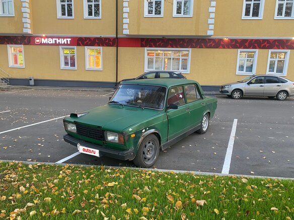 2009 Lada (ВАЗ) 2107, зелёный, 220000 рублей - вид 1