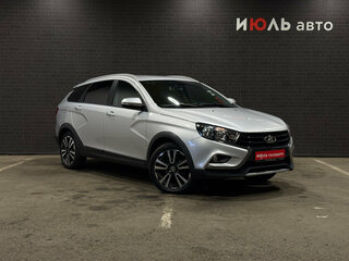 2020 Lada (ВАЗ) Vesta SW Cross I, серебристый, 1271000 рублей, вид 3