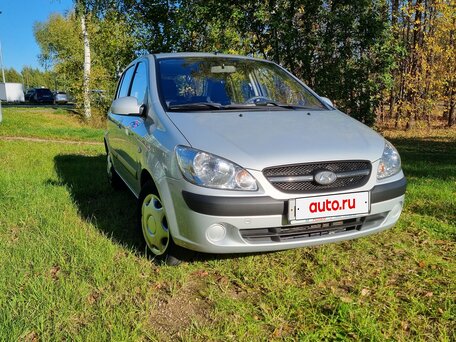 2009 Hyundai Getz I Рестайлинг, серый, 850000 рублей, вид 3