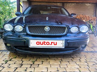 2007 Jaguar X-Type I, чёрный, 700000 рублей, вид 1
