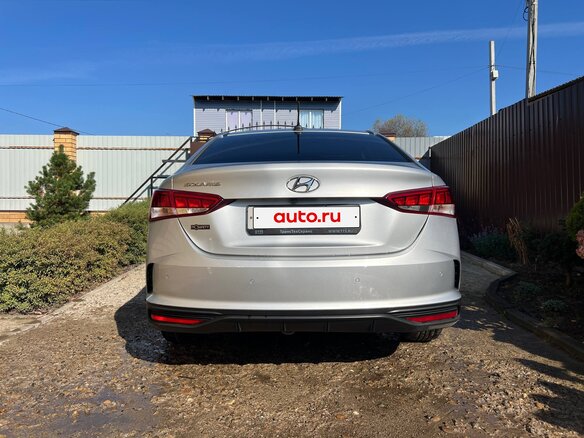 2020 Hyundai Solaris II Рестайлинг, серебристый - вид 6