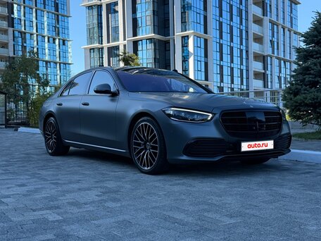 2021 Mercedes-Benz S-Класс 400 d 4MATIC VII (W223), серый, 9250000 рублей, вид 2