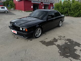 1990 BMW 5 серии 520i III (E34), чёрный, 700000 рублей, вид 3