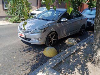 2016 Hyundai Solaris I Рестайлинг, белый, 750000 рублей, вид 2