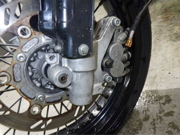 2002 Kawasaki D-tracker 250, чёрный - вид 11