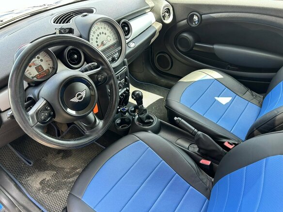 2013 Mini Hatch Cooper II (R56) Рестайлинг, синий - вид 7