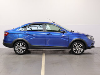 2021 Lada (ВАЗ) Vesta Cross I, синий, 920000 рублей, вид 5