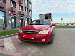 2006 Kia Cerato I, красный, 235000 рублей, вид 2