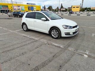 2013 Volkswagen Golf VII, белый, 1250000 рублей, вид 4