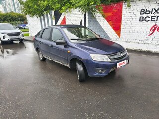 2016 Lada (ВАЗ) Granta I, синий, 250000 рублей, вид 2
