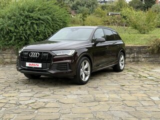 2021 Audi Q7 45 TDI II (4M) Рестайлинг, коричневый, 6850000 рублей, вид 5