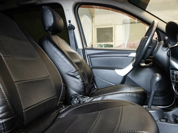 2014 Renault Sandero I, серебристый, 1000000 рублей - вид 11