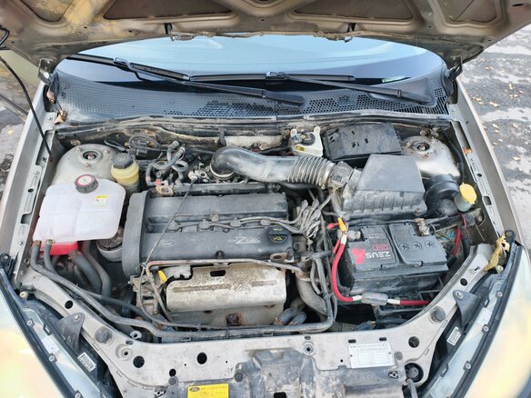 2004 Ford Focus I Рестайлинг, бежевый, 280000 рублей - вид 13