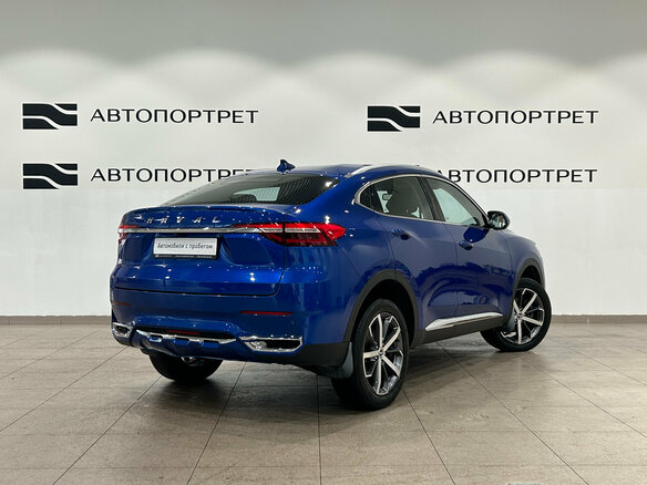 2020 Haval F7x I, синий - вид 4
