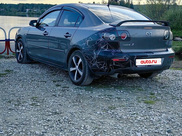 2007 Mazda 3 I (BK) Рестайлинг, серый, 590000 рублей - вид 2