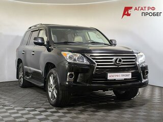 2012 Lexus LX 570 III, чёрный, 3265000 рублей, вид 3