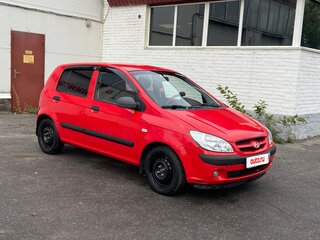 2008 Hyundai Getz I Рестайлинг, красный, 600000 рублей, вид 4