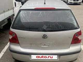 2002 Volkswagen Polo IV, серебристый, 135000 рублей, вид 4