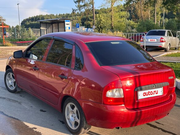 2006 Lada (ВАЗ) Kalina I, красный, 350000 рублей - вид 3