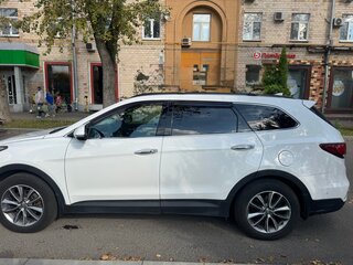 2017 Hyundai Santa Fe Grand III Рестайлинг, белый, 2250000 рублей, вид 4