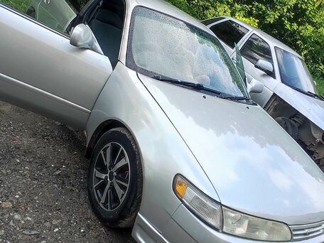 1997 Toyota Corolla Ceres VII (E100), серебристый, 350000 рублей, вид 3