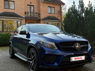 2018 Mercedes-Benz GLE Coupe 350 d I (C292), синий, 4200000 рублей, вид 3