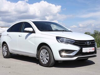 2023 Lada (ВАЗ) Vesta I Рестайлинг (NG), белый, 1105560 рублей, вид 3