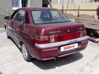 2001 Lada (ВАЗ) 2110, красный, 55000 рублей, вид 4