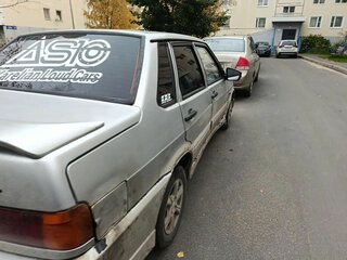 2003 Lada (ВАЗ) 2115, серебристый, 50000 рублей, вид 5