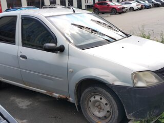 2007 Renault Logan I, серый, 150000 рублей, вид 1