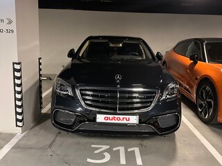 2014 Mercedes-Benz S-Класс 500 Long VI (W222, C217), чёрный, 4500000 рублей, вид 1