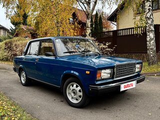 2002 Lada (ВАЗ) 2107, синий, 370000 рублей, вид 1