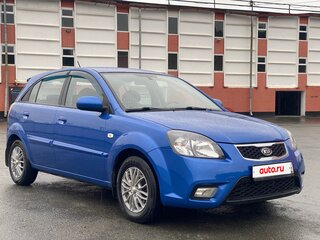 2011 Kia Rio II Рестайлинг, синий, 770000 рублей, вид 3