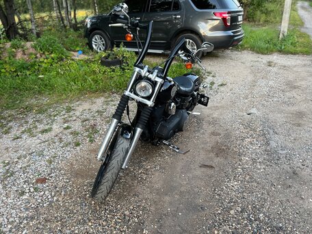 2011 Harley-Davidson Street Bob, чёрный, 850000 рублей, вид 5