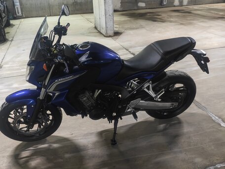 2014 Honda CB 650F, синий, 600000 рублей, вид 3