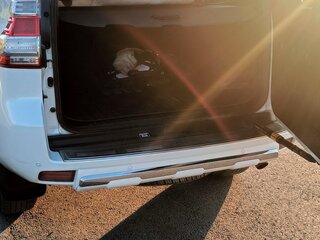 2015 Toyota Land Cruiser Prado 6-speed 150 Series Рестайлинг 1, белый, 3100000 рублей, вид 4