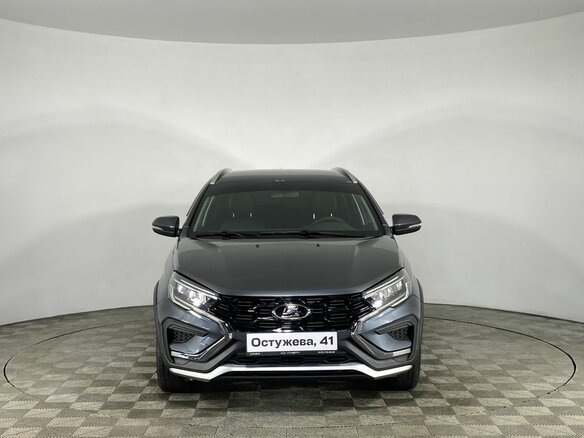 2024 Lada (ВАЗ) Vesta SW Cross I Рестайлинг (NG), серый - вид 1