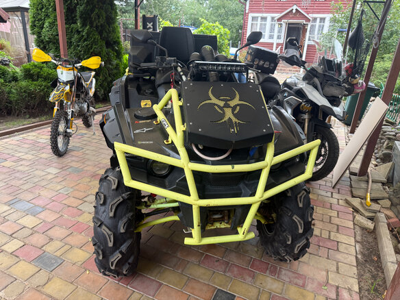 2015 Stels ATV-800 Guepard Trophy, зелёный, 700000 рублей - вид 2