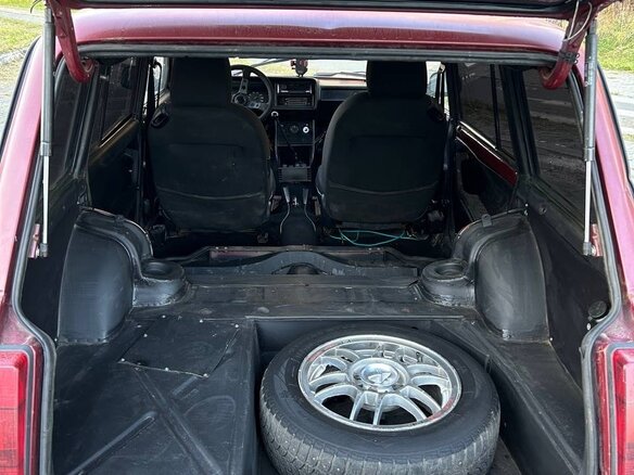 2012 Lada (ВАЗ) 2104, красный, 150000 рублей - вид 10