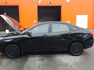 2020 Lada (ВАЗ) Vesta I, чёрный, 795999 рублей, вид 3