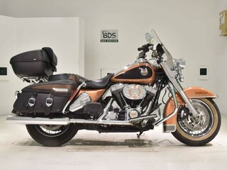 2008 Harley-Davidson Road King, оранжевый, 925000 рублей, вид 2