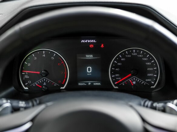 2019 Haval F7 I, синий - вид 4