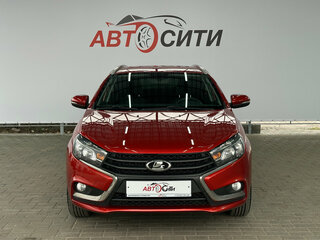 2019 Lada (ВАЗ) Vesta SW I, красный, 1205000 рублей, вид 2