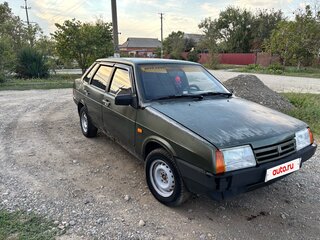 1997 Lada (ВАЗ) 21099, зелёный, 80000 рублей, вид 3