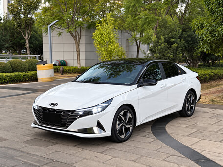 2023 Hyundai Elantra VII (CN7), белый, 1425000 рублей, вид 2