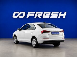 2022 Skoda Rapid II, белый, 1619077 рублей, вид 2