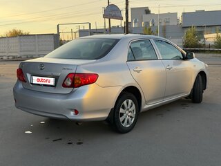 2008 Toyota Corolla X (E140, E150), серебристый, 680000 рублей, вид 4