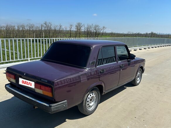 2005 Lada (ВАЗ) 2107, фиолетовый, 140000 рублей - вид 3